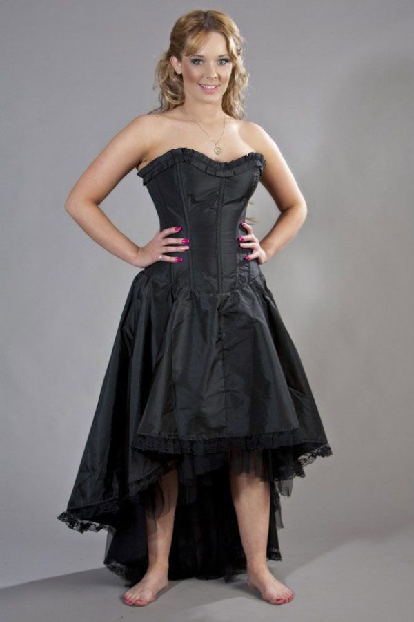 Burleskamonroedresstaffeta