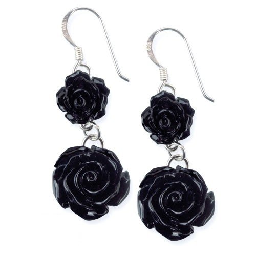11111echrosaO4503B-etNox-Ohrringe-Black-Roses-Polyresin-925-Silber-1_600x600
