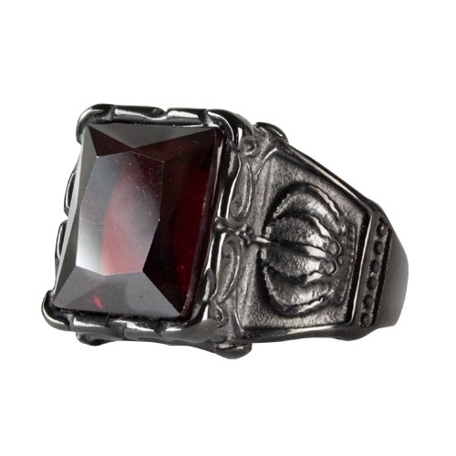echSR1500-56-etNox-Ring-Black-Royal-Beauty-Edelstahl-mit-rotem-Stein-1