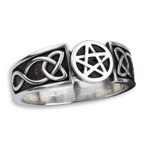 echpentacelticR694-52-etNox-Ring-Celtic-Pentagram-925-Silber-1