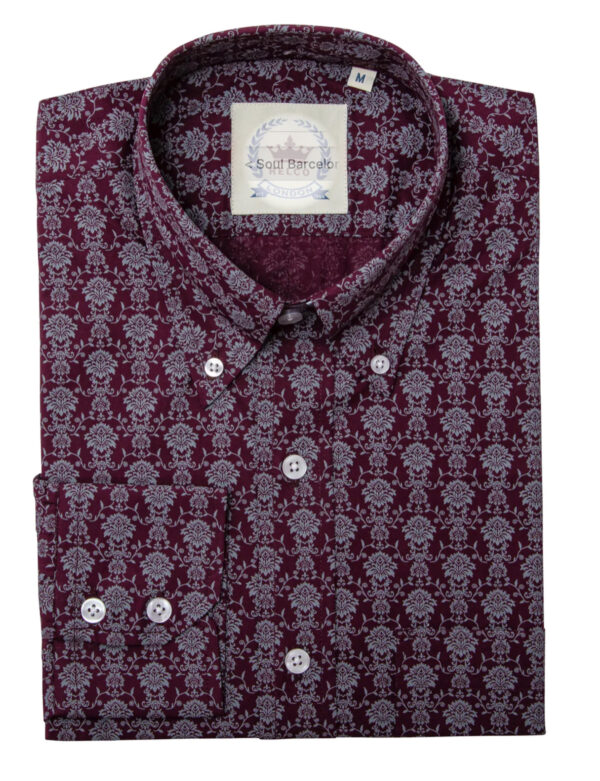 camisa granateflores