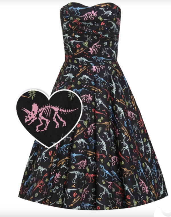 vestido palabra de honor