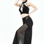 fan068.gothic-cross-maxi-mesh-skirt-skt068