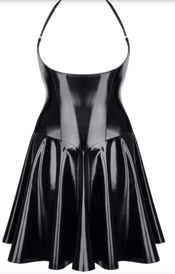 vestido corset vinilo